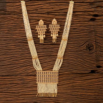Antique Mala Pendant set with gold plating