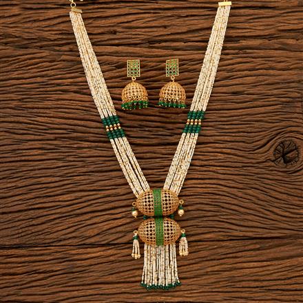 Antique Mala Pendant set with gold plating