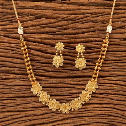 Antique Classic Necklace with gold plating