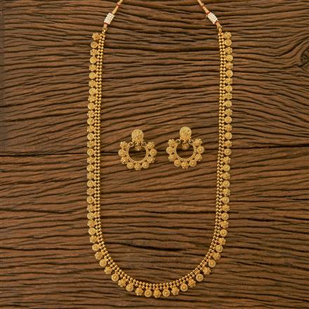 Buy Antique Long Necklace with gold plating 200251 Kanhai Jewels