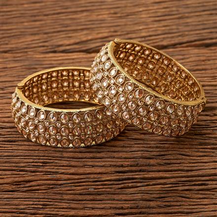 Antique Openable Bangles with Mehndi plating