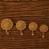 Antique Classic Hair Brooch with gold plating
