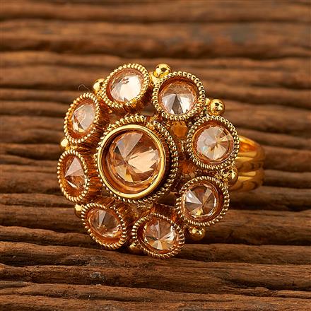Antique Classic Ring with gold plating