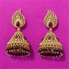 Antique Jhumkis with gold plating