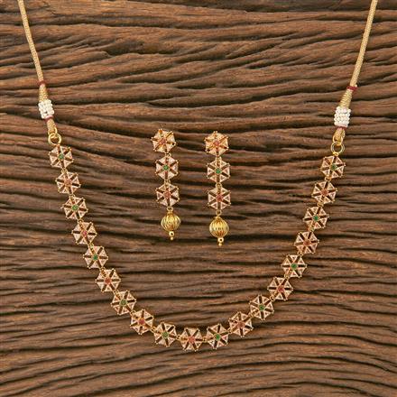 Antique Delicate Necklace with gold plating