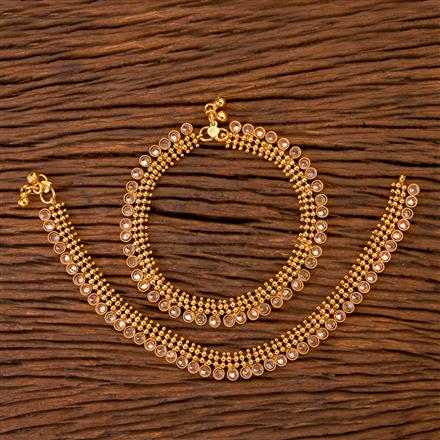 Antique Classic Payal with gold plating