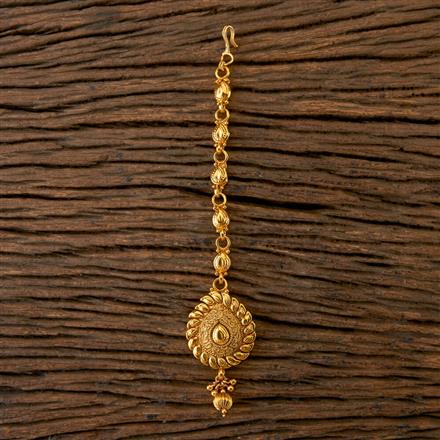 Antique Delicate Tikka With Gold Plating