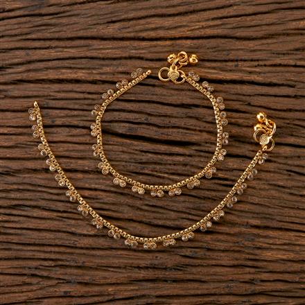 Antique Baby Payal with Gold Plating