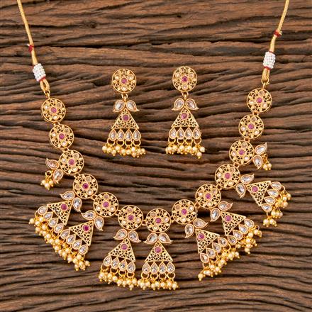 Antique Classic Necklace with Gold Plating
