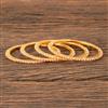 Antique Delicate Bangles With Gold Plating