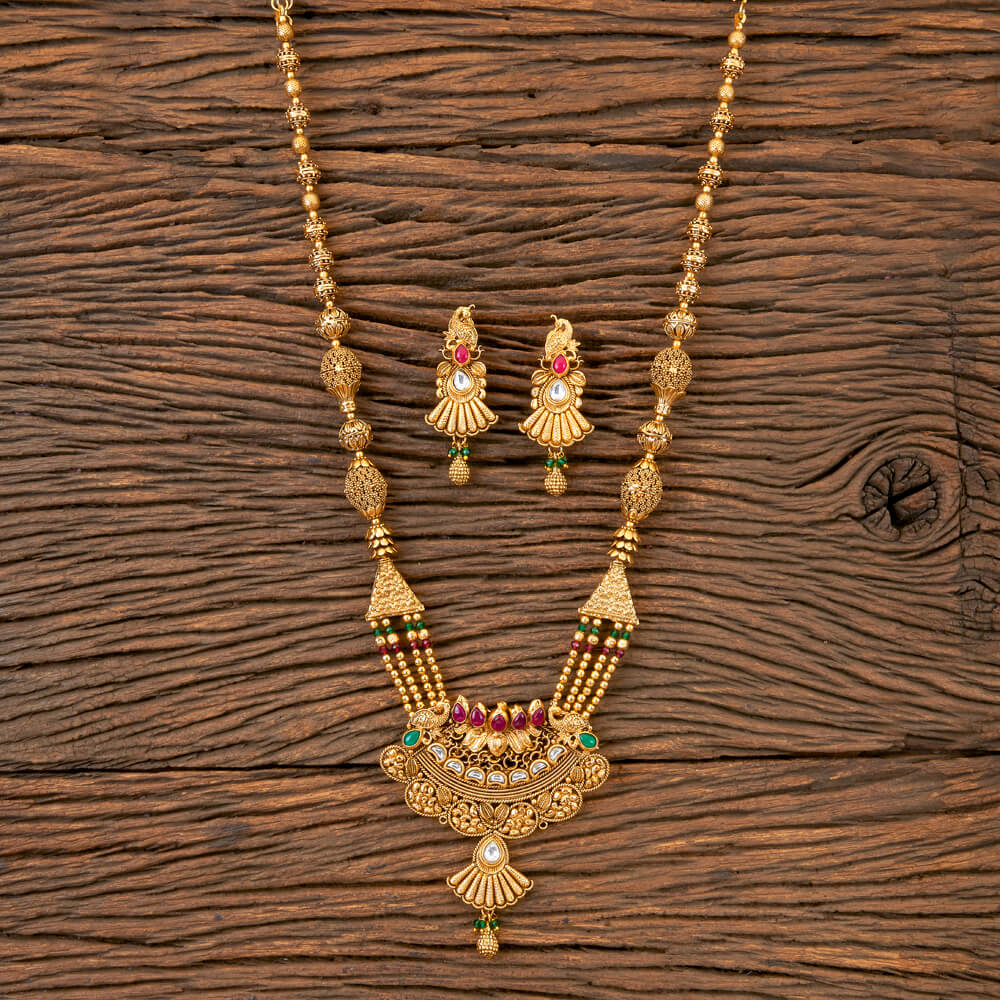 203524 Antique Mala Pendant Set 