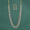 Antique Long Necklace With Mehndi Plating