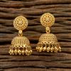 Antique Jhumkis With Gold Plating