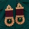 Antique Long Earring with gold plating