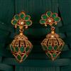 Antique Jhumkis With Gold Plating