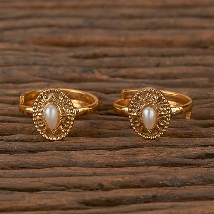 Antique Classic Toe Ring With Gold Plating