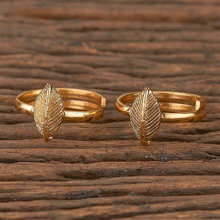 Antique Classic Toe Ring With Gold Plating