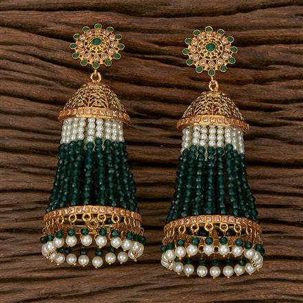 Antique Long Earring With Gold Plating