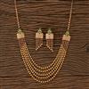 Antique Long Necklace With Gold Plating