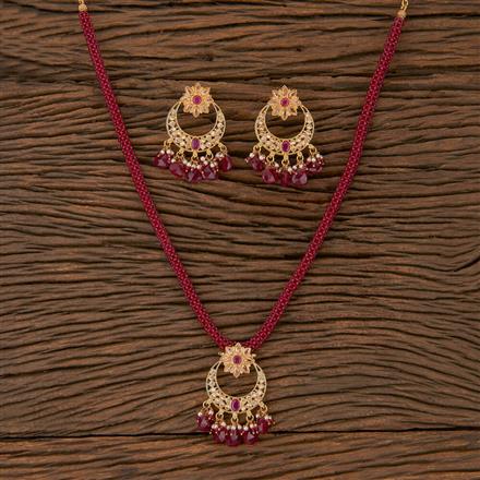 Antique Classic Pendant Set With Gold Plating