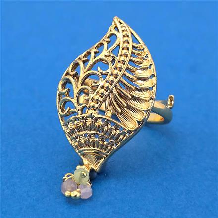 Antique Classic Ring With Gold Plating