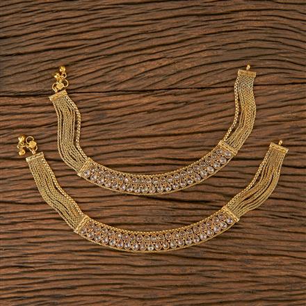 Antique Classic Payal With Gold Plating