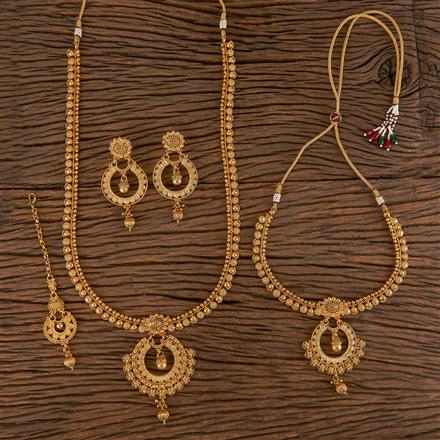 Antique Combo Necklace Sets With Gold Plating