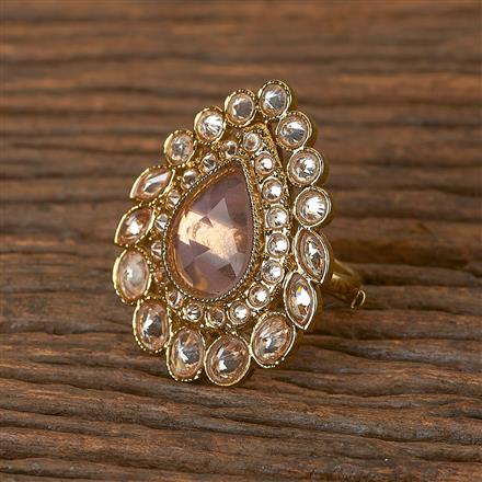 Antique Classic Ring With Mehndi Plating