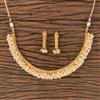 Antique Pearl Necklace With Gold Plating