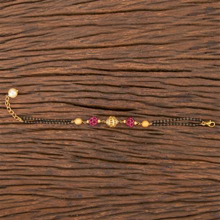 Antique Hand Mangalsutra Bracelet With Gold Plating