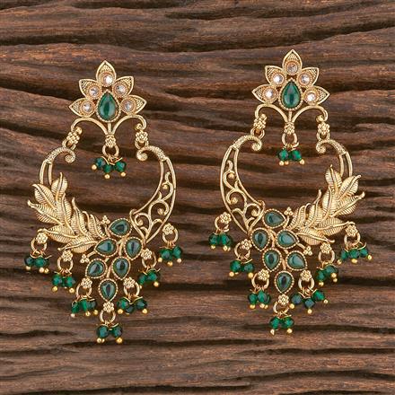 Antique Chand Earring With Gold Plating