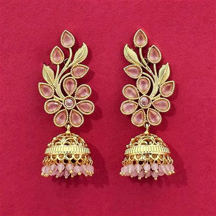 Antique Jhumkis with gold plating