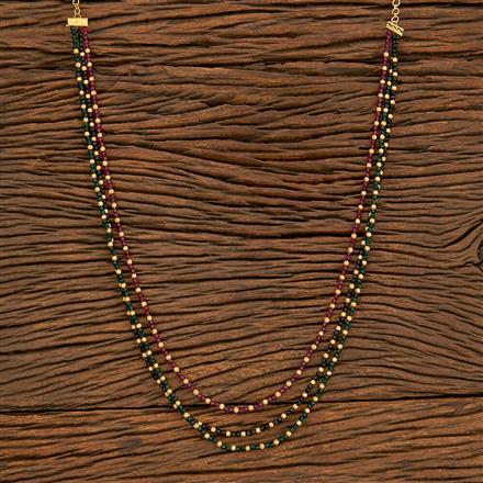 Antique Mala Necklace With Gold Plating