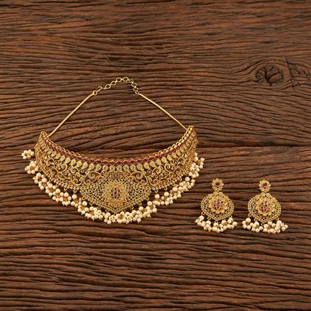 Antique Mukut With Gold Plating