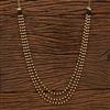 Antique Long Necklace With Gold Plating