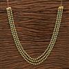 Antique Long Necklace With Gold Plating