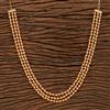 Antique Long Necklace With Gold Plating