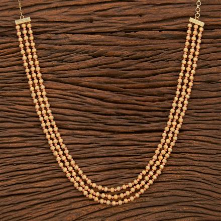 Antique Long Necklace With Gold Plating