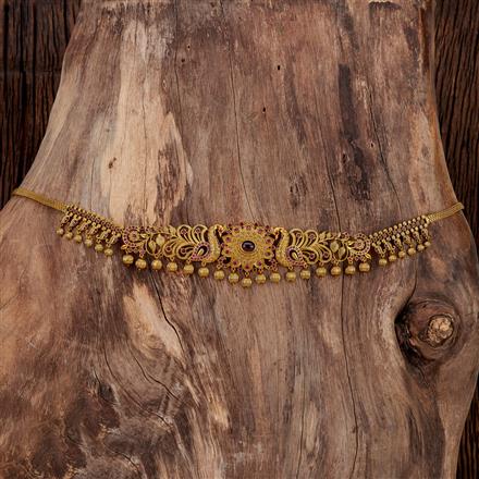 Antique South Indian Belt With Matte Gold Plating