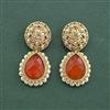 Antique Classic Earring With Mehndi Plating