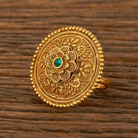 Antique Classic Ring With Gold Plating
