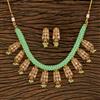 Antique Mala Necklace With Gold Plating