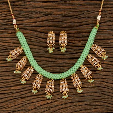 Antique Mala Necklace With Gold Plating