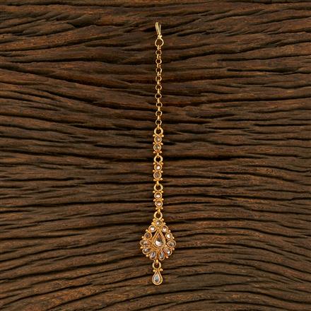 Antique Delicate Tikka With Gold Plating