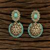 Antique Classic Earring With Mehndi Plating