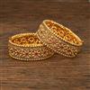 Antique Openable Bangles With Gold Plating