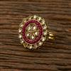 Antique Classic Ring With Mehndi Plating