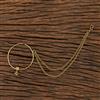 Antique Pressing Nose Ring With Mehndi Plating