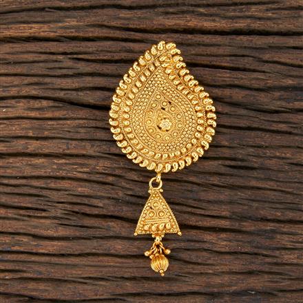 Antique Plain Brooch With Gold Plating