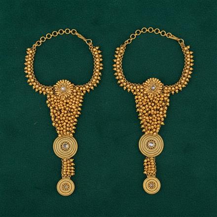 Antique Classic Hath Pan With Matte Gold Plating